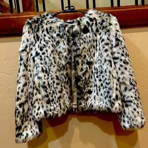 Faux Fur coat XXS